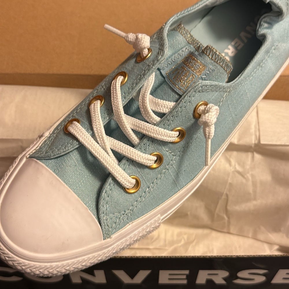 Converse Sky Blue Shoreline Canvas Sneakers